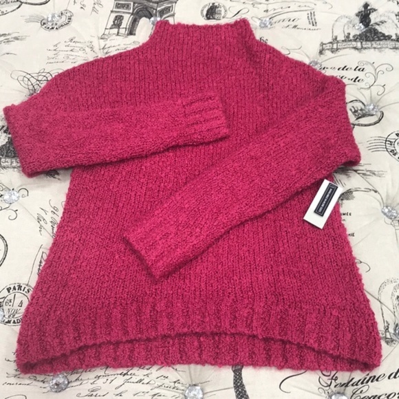 BP. Funnel Neck Bouclé Sweater - Picture 6 of 7